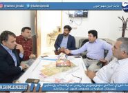 جلسه شوراي اسلامي سهموجنوبي با رييس آب وفاضلاب روستايي شهرستان عسلويه در خصوص كمبود آب برگزارشد