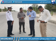 بازديد از ورودي روستاي سهموجنوبي جهت احداث بلوار