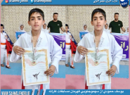 يوسف حمودي از سهموجنوبي قهرمان مسابقات كاراته شهرستان كنگان شد