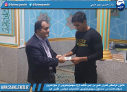 کانون فرهنگی هنری علی بن ابی طالب (ع) از جوانترين و مسن ترين شركت كننده در انتخابات مجلس  تقدير كرد