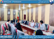 نشست هم انديشى رئيس شبكه بهداشت ودرمان شهرستان عسلويه با اعضاى شوراى اسلامى و دهيار روستاى سهموجنوبى