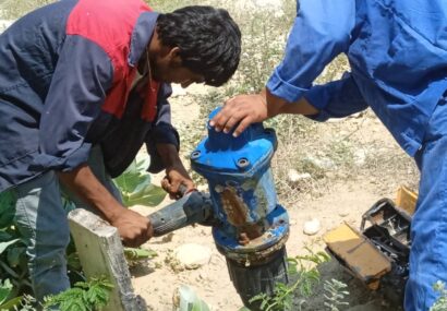 دو اقدام شورای اسلامی و دهياري روستای سهمو جنوبي برای بهبود وضعیت آب