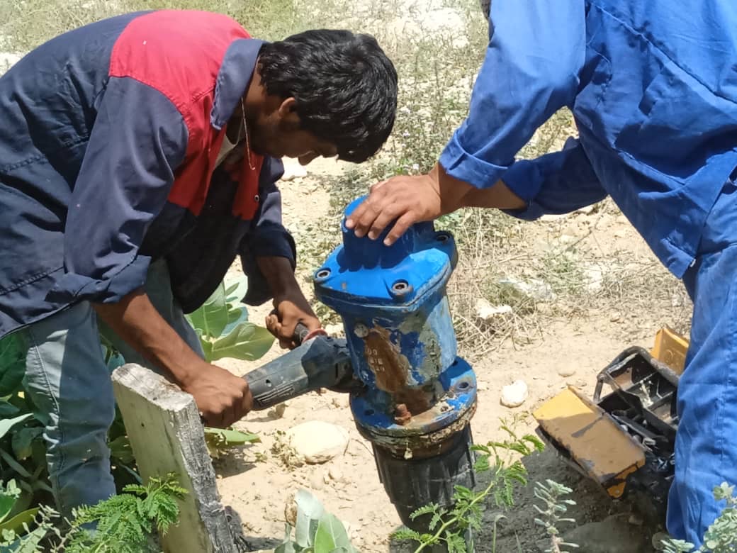 دو اقدام شورای اسلامی و دهياري روستای سهمو جنوبي برای بهبود وضعیت آب