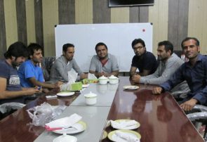 جلسه دهيار سهموجنوبي با مدير عامل باشگاه سهموجنوبي