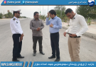 بازديد از ورودي روستاي سهموجنوبي جهت احداث بلوار بازديد از ورودي روستاي سهموجنوبي جهت احداث بلوار